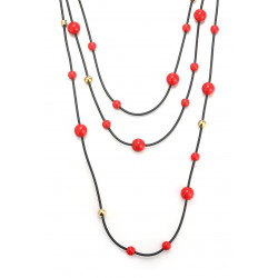 Zineb - Sautoir Rouge