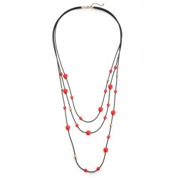 Zineb - Sautoir Rouge