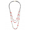 Zineb - Sautoir Rouge