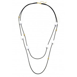 Zanoubia - Sautoir Blanc