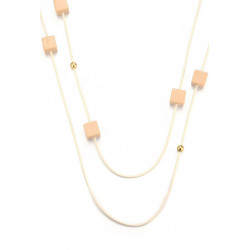 Zanoubia - Sautoir Beige