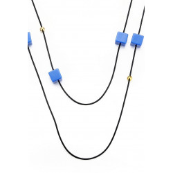 Zanoubia - Sautoir Bleu