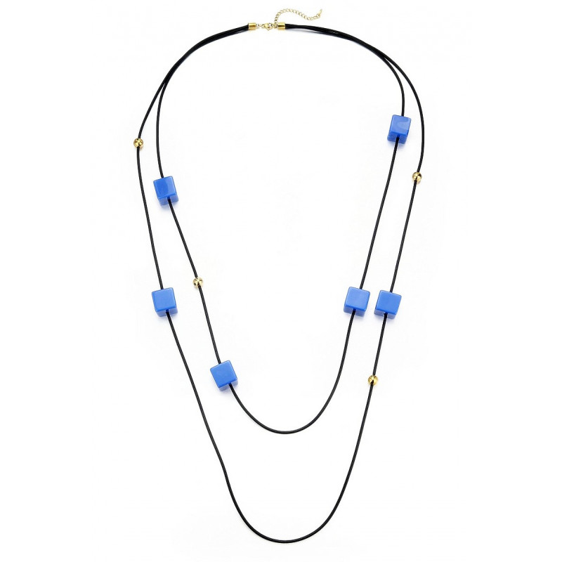 Zanoubia - Sautoir Bleu