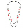Zanoubia - Sautoir Rouge