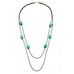 Zanoubia - Sautoir Vert