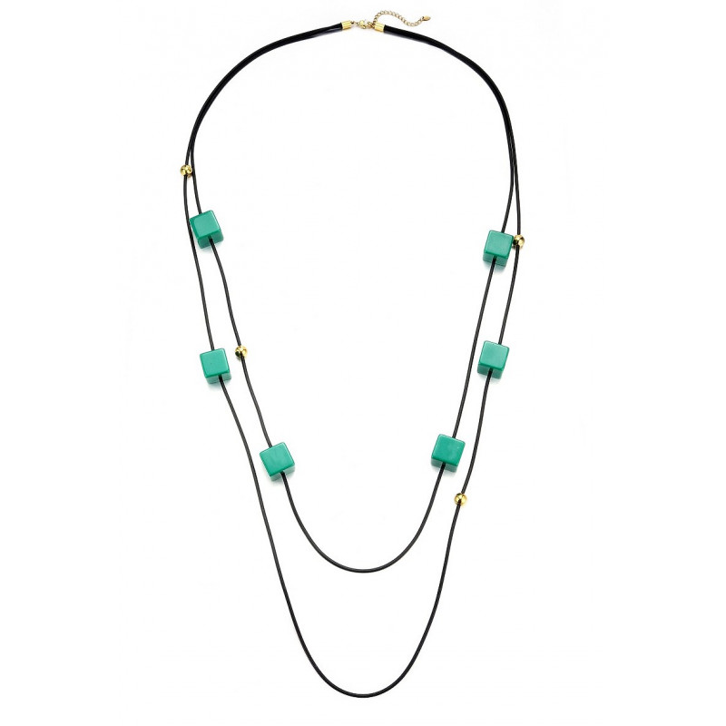 Zanoubia - Sautoir Vert