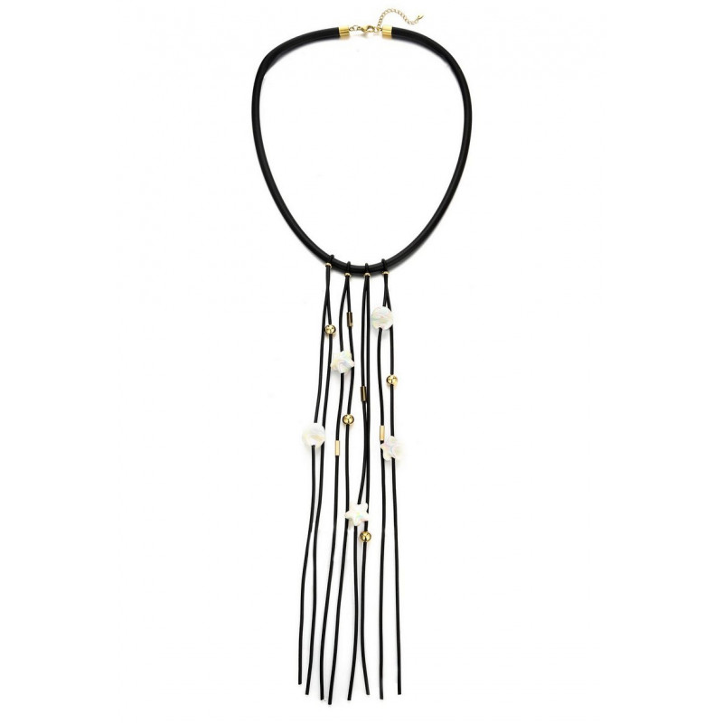 Zeynab - Collier Blanc