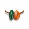 Sariha - Collier Orange Vert