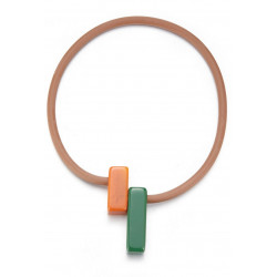 Stephanie - Collier Orange...