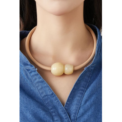 Stephanette - Collier Orange Vert