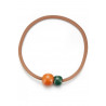 Stephanette - Collier Orange Vert