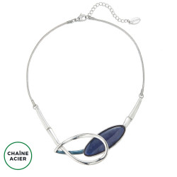Bibiane - Collier bleu