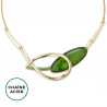 Bibiane - Collier vert