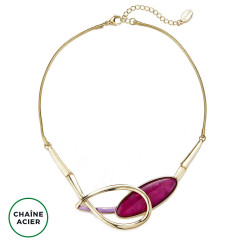 Bibiane - Collier violet