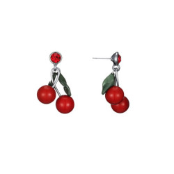 Calia - Boucles d'oreilles rouge