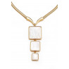 Batoul - Collier Blanc