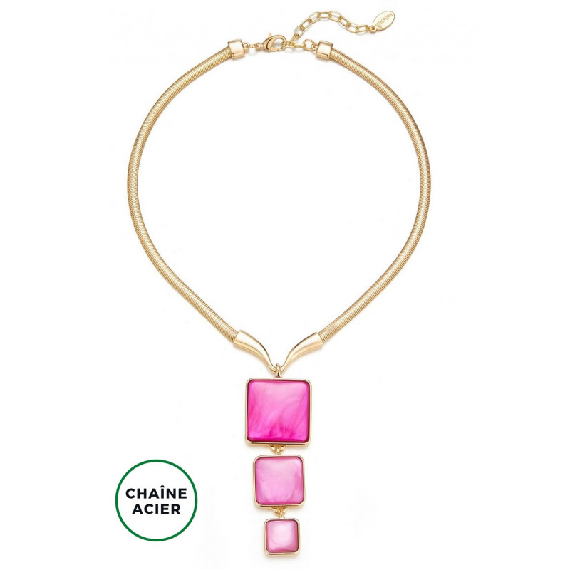 Batoul - Collier Rose