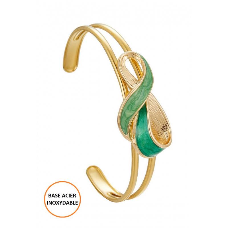 Badera - Bracelet réglable Vert