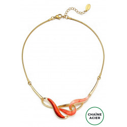 Badera - Collier Orange