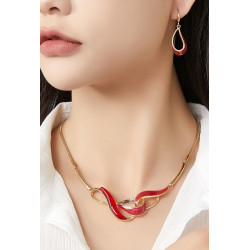 Badera - Collier Blanc