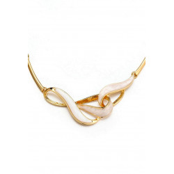 Badera - Collier Blanc