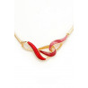 Badera - Collier Rouge