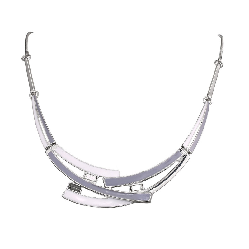 BABETTE-Collier gris