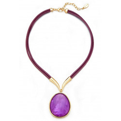 Bahrame - Collier Violet