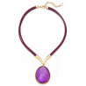 Bahrame - Collier Violet