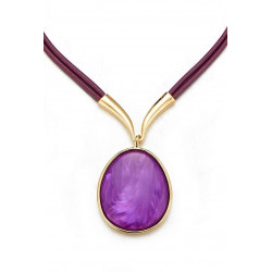 Bahrame - Collier Violet