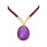 Bahrame - Collier Violet