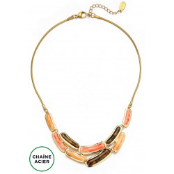 Bihotz - Collier Orange