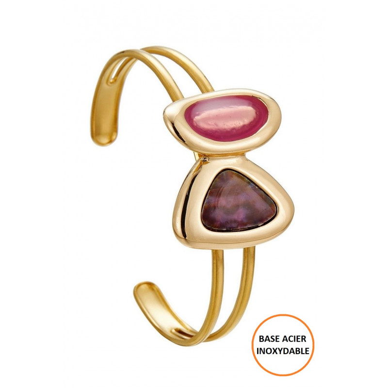 Bakour - Bracelet réglable Rouge