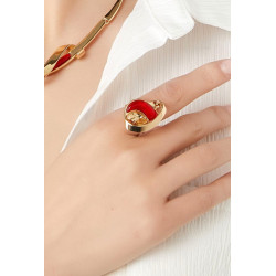 Boutayna - Bague réglable Bleue