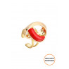 Boutayna - Bague réglable Rouge