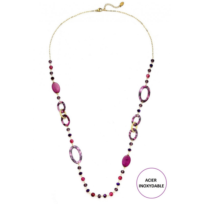 Taalouf - Sautoir Violet