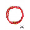 Tadlile - Bracelet élastique Rouge