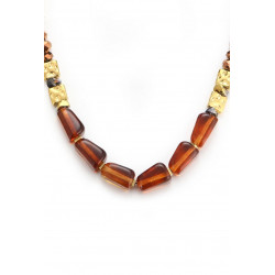 Takiyah - Collier Marron