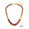 Takiyah - Collier Marron