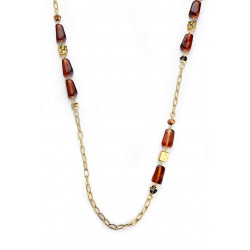 Takiyah - Sautoir Marron