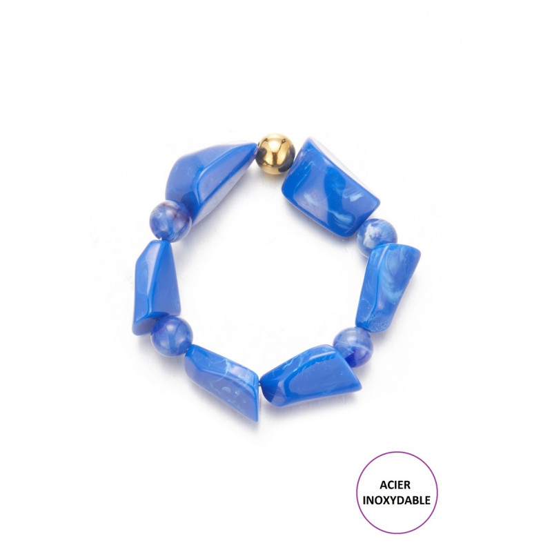 Terttu - Bracelet élastique Bleu