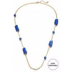 Terttu L - Sautoir Bleu