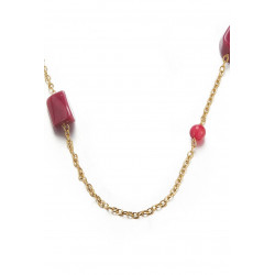 Terttu L - Sautoir Fuchsia