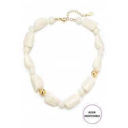 Terttu - Collier Blanc