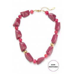 Terttu - Collier Fuchsia