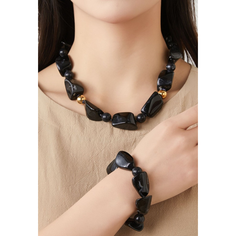 Terttu - Collier Noir