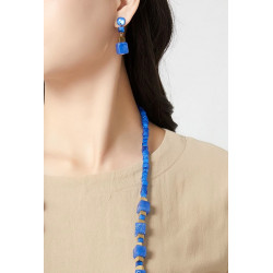 Talin - Boucle d'oreille tige Grise