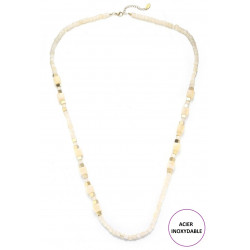 Talin - Sautoir Blanc