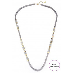 Talin - Sautoir Gris