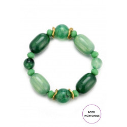 Taru - Bracelet élastique Vert